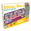 Junior Learning 4 Social Skills Board Games JL426